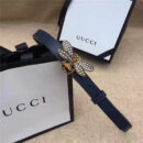 Gucci 玛格丽特皇后系列 蜜蜂装饰玻璃珠 彩色水晶
