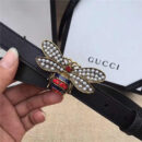 Gucci 玛格丽特皇后系列 蜜蜂装饰玻璃珠 彩色水晶