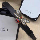 Gucci 玛格丽特皇后系列 蜜蜂装饰玻璃珠 彩色水晶