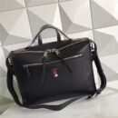 FENDI 芬迪 2522 灰色小牛皮 不对称提手 方形肩背包