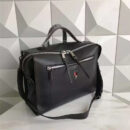FENDI 芬迪 2522 灰色小牛皮 不对称提手 方形肩背包