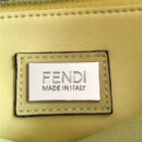 FENDI 芬迪7210 小牛皮革手提包 皮条穿孔 编绳肩带 单提手