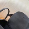爱马仕 Lindy 琳迪包 经典黑 Togo牛皮 进口 原料 蜡线手缝 银扣 30cm