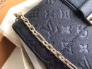 M43392 LV SAINT SULPICE 小号手袋 LV全皮女包 LV女士单肩斜挎包 黑色