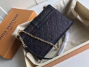 M43392 LV SAINT SULPICE 小号手袋 LV全皮女包 LV女士单肩斜挎包 黑色