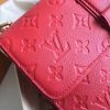 M43393 LV SAINT SULPICE 小号手袋 LV全皮女包 LV女士单肩斜挎包 红色