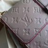 M43395 LV SAINT SULPICE 小号手袋 LV全皮女包 LV女士单肩斜挎包 灰色