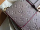 M43395 LV SAINT SULPICE 小号手袋 LV全皮女包 LV女士单肩斜挎包 灰色