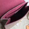 M43395 LV SAINT SULPICE 小号手袋 LV全皮女包 LV女士单肩斜挎包 灰色