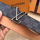 Louis vuitton 路易威登皮带 LV腰带 海外原单货 手工缝线 枪色扣