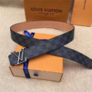 Louis vuitton 路易威登皮带 LV腰带 海外原单货 手工缝线 枪色扣