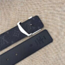 M9043U LV Initiales 双面腰带 LV皮带 LV男士腰带 黑色银扣