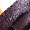 M54680 LV Lockme Bucket 手袋 LV水桶包 LV全皮单肩斜挎包 枣红色