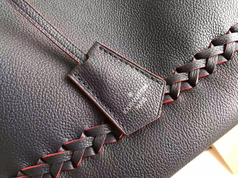 M54681 LV Lockme Bucket 手袋 LV水桶包 LV全皮单肩斜挎包 蓝色