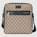 473878 Gucci Supreme高级人造革扁平邮差包 Gucci男士斜挎包