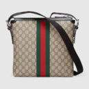 387111 Gucci 织带 GG Supreme高级邮差包 Gucci男包 Gucci单肩斜挎包