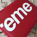 M64574 LV Supreme 联名系列POCHETTE JOUR 手袋 LV手包 红色