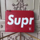 M64574 LV Supreme 联名系列POCHETTE JOUR 手袋 LV手包 红色