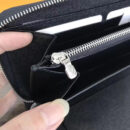 M60305 LV Supreme 联名系列Zippy Organizer 拉链钱夹 LV钱包全开 黑色