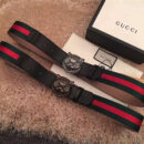 Gucci 古奇新款 头层牛皮腰带 情侣款 精钢虎头扣