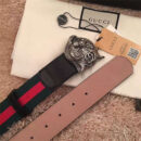 Gucci 古奇新款 头层牛皮腰带 情侣款 精钢虎头扣