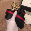 Gucci 古奇新款 头层牛皮腰带 情侣款 精钢狼头扣