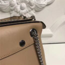 Fendi 芬迪 T台秀场同款 BACK TO SCHOOL背包系列 单肩斜跨两用 杏色