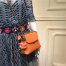 Fendi 芬迪 2017 MINI BACK TO SCHOOL 背包系列 单肩斜跨两用 橙色
