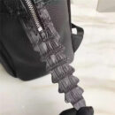 FENDI 芬迪 013S 新款经典优质柔软小牛皮双肩背包 黑色