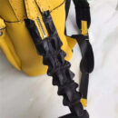 FENDI 芬迪 013S 新款经典优质柔软小牛皮双肩背包 姜黄色