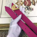 LV 路易威登 独家新品 Epi小牛皮材质 经典设计 玫红色