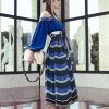 149S FENDI 芬迪 2017新款 柔软小牛皮 拼色波士顿手提包挎包 米色拼粉