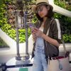 1504537536796343.jpg 149S FENDI 芬迪 2017新款 柔软小牛皮 拼色波士顿手提包挎包 裸粉拼灰