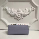 9133 FENDI 芬迪 波士顿小牛皮 铆钉饰 手提包挎包 灰蓝色