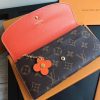 M64202 LV EMILIE 钱夹 LV2017新款豆豆钱包 LV花卉装饰钱包
