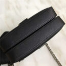 8765B FENDI 芬迪 DOUBLE MICRO BAGUETTE 眼睛图案 链条包 黑色