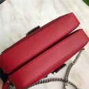 8765B FENDI 芬迪 时装秀DOUBLE MICRO BAGUETTE 链条包 红色
