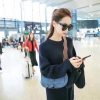 8783 FENDI 芬迪 时装秀款 宽肩带荷叶边 单肩包挎包 蔚蓝色