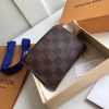 N63279 LV Damier Ebene 零钱包 LV咖啡格零钱袋 LV硬币包