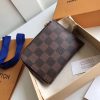 N63279 LV Damier Ebene 零钱包 LV咖啡格零钱袋 LV硬币包
