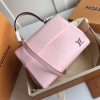 M41334 LV CLUNY MM 中号手袋 LV女包 LV真皮水波纹 LV手提包 芭蕾粉