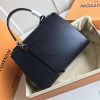 M41302 LV CLUNY MM 中号手袋 LV女包 LV真皮水波纹 LV手提包 黑色