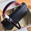 M41302 LV CLUNY MM 中号手袋 LV女包 LV真皮水波纹 LV手提包 黑色