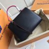 M41302 LV CLUNY MM 中号手袋 LV女包 LV真皮水波纹 LV手提包 黑色