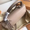 M41300 LV CLUNY MM 中号手袋 LV女包 LV真皮水波纹 LV手提包 奶茶色