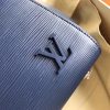 M41299 LV CLUNY MM 中号手袋 LV女包 LV真皮水波纹 LV手提包 墨蓝色