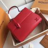 M41333 LV CLUNY MM 中号手袋 LV女包 LV真皮水波纹 LV手提包 罂粟红