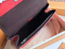 M41333 LV CLUNY MM 中号手袋 LV女包 LV真皮水波纹 LV手提包 罂粟红