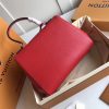 M41333 LV CLUNY MM 中号手袋 LV女包 LV真皮水波纹 LV手提包 罂粟红