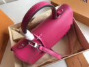 M42561 LV CLUNY MM 中号手袋 LV女包 LV真皮水波纹 LV手提包 热辣粉
